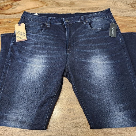 Buffalo David Bitton Mens Slim Boot King Jeans - Picture 1 of 13